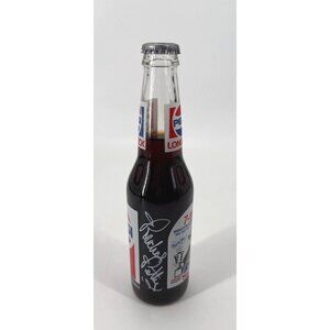 Richard Petty Signed Pepsi Bottle Vintage 7 Time Winston Cup Champion Nascar